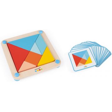 Jucarie din lemn Janod - Tangram
