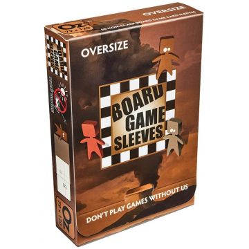 Protecții pentru cărți de joc Arcane Tinmen - Oversize 82 x 124 (50 bucati)
