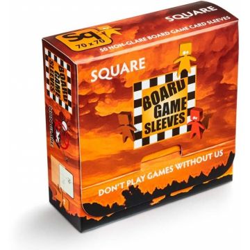 Protecții pentru cărți de joc Arcane Tinmen - Square 69 x 69 (50 bucati)