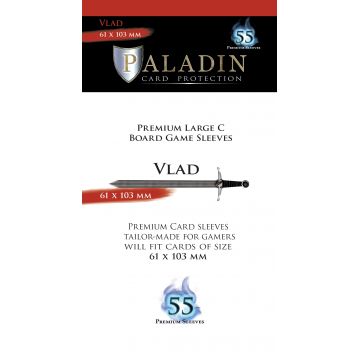 Protecții pentru cărți de joc Paladin - Vlad 61x103 (Adrenaline, Tash-Kalar)