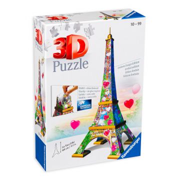 Puzzle 3D Ravensburger din 216 de piese - Eiffel Tower
