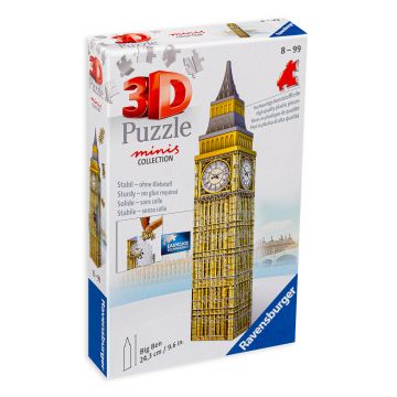 Puzzle 3D Ravensburger din 54 de piese - Mini Big Ben
