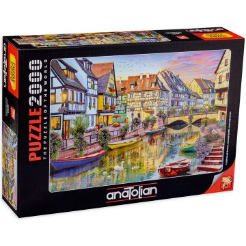 Puzzle Anatolian din 2000 de piese - Colmar Canal