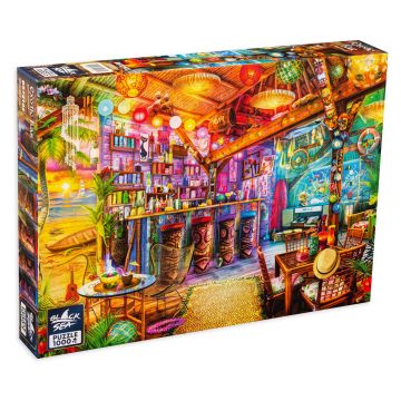 Puzzle Black Sea din 1000 de piese - Bar Exotic, Amy Stewart