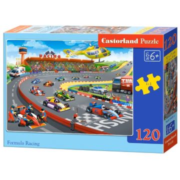 Puzzle Castorland din 120 de piese - Formula Racing