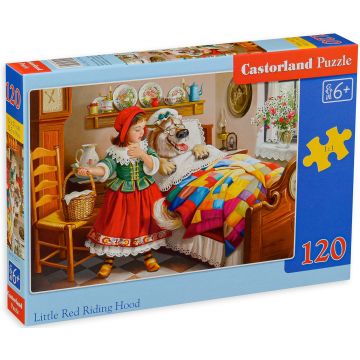 Puzzle Castorland din 120 de piese - Little Red Riding Hood