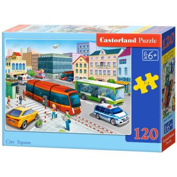 Puzzle Castorland din 120 de piese - Mediu urban
