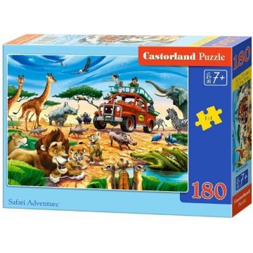 Puzzle Castorland din 180 de piese - Safari Adventure