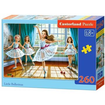 Puzzle Castorland din 260 de piese - Little Ballerinas