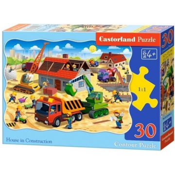 Puzzle Castorland din 30 de piese - Constructie