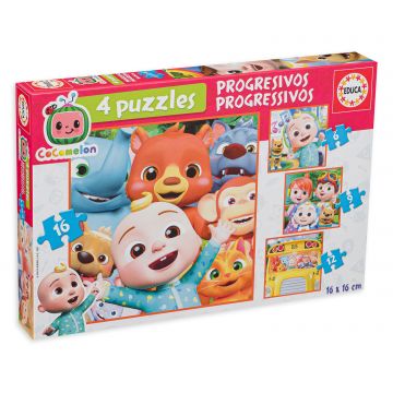 Puzzle Educa 4 in 1 - Kokomelon