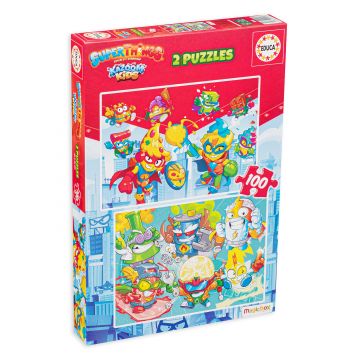 Puzzle Educa din 2 x 100 de piese - Lucruri minunate