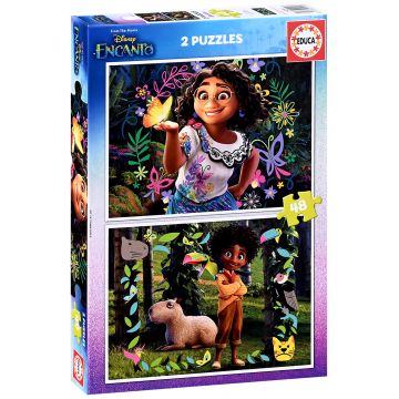 Puzzle Educa din 2 x 48 de piese - Encanto