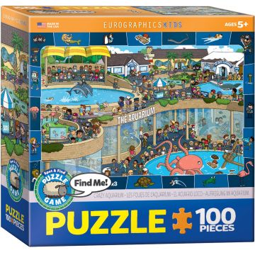 Puzzle Eurographics din 100 de piese – Acvariu