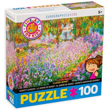 Puzzle Eurographics din 100 de piese – Gradina lui Monet