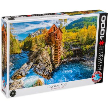 Puzzle Eurographics din 1000 de piese - Crystal Mill, Colorado, SUA