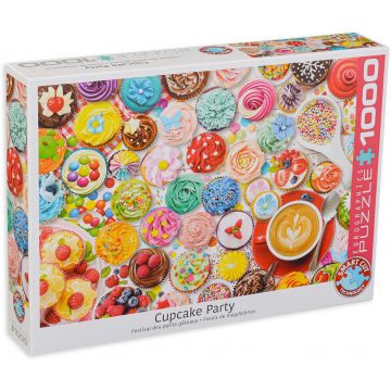 Puzzle Eurographics din 1000 de piese - Cupcake Party