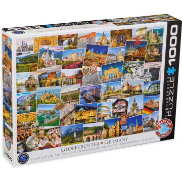 Puzzle Eurographics din 1000 de piese - Germany - Globetrotter