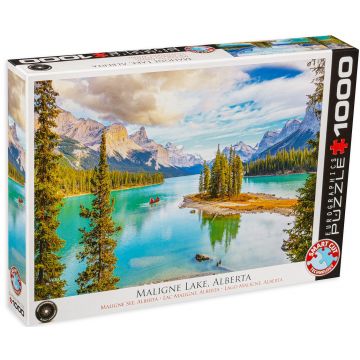 Puzzle Eurographics din 1000 de piese - Malign Lake Alberta