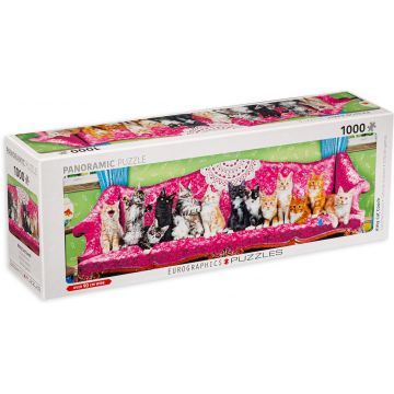 Puzzle Eurographics din 1000 de piese - Pisici