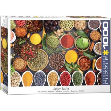 Puzzle Eurographics din 1000 de piese - Spicy Table