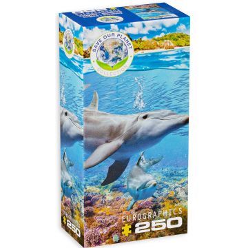 Puzzle Eurographics din 250 de piese - Dolphins