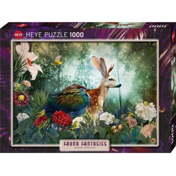 Puzzle Heye din 1000 de piese - Jackalope