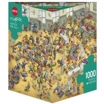 Puzzle Heye din 1000 de piese - Mitgutsch Justice For All!