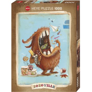 Puzzle Heye din 1000 de piese - Monstrul nebun