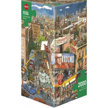Puzzle Heye din 2000 de piese - Super erou