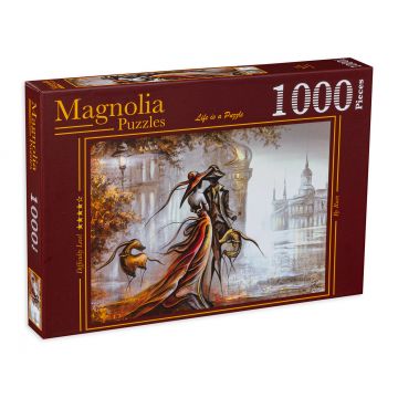 Puzzle Magnolia din 1000 de piese - Intalnire