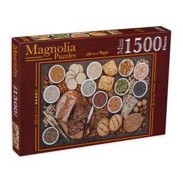 Puzzle Magnolia din 1500 de piese - Mancarea sanatoasa