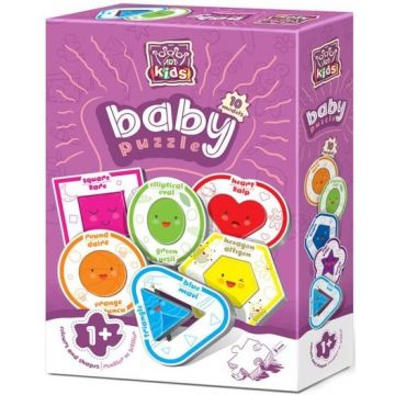 Puzzle pentru bebelusi Art Puzzle - Culori si forme