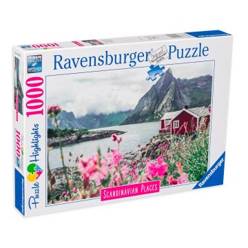 Puzzle Ravensburger de 1000 piese - Lofoten, Norway