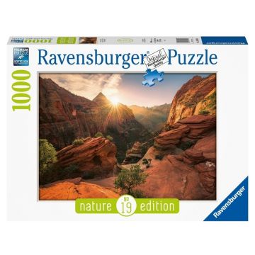 Puzzle Ravensburger de 1000 piese - Zion Canyon
