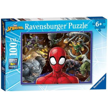 Puzzle Ravensburger din 100 XXL de piese - Spider-Man