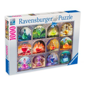Puzzle Ravensburger din 1000 de piese - Magical Potions