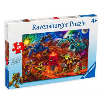 Puzzle Ravensburger din 60 de piese - Santier spatial
