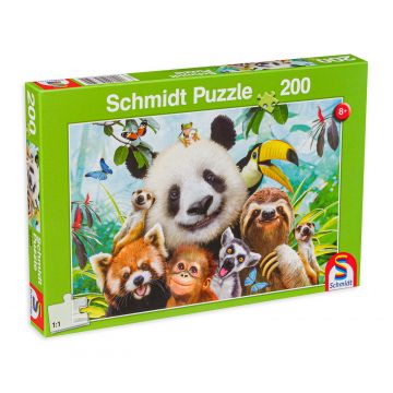 Puzzle Schmidt din 200 de piese - Animal Fun