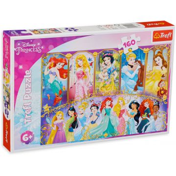 Puzzle Trefl din 160 de piese - Disney Princess