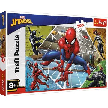 Puzzle Trefl din 300 de piese - Genialul SpiderMan