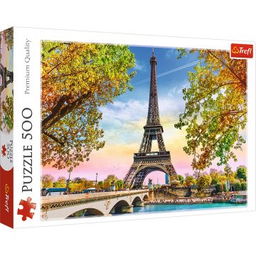 Puzzle Trefl din 500 de piese - Romanticul Paris