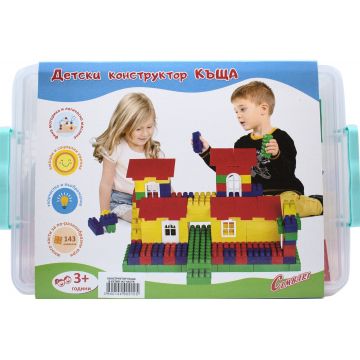 Set constructie Cimbari - Casa, 143 piese