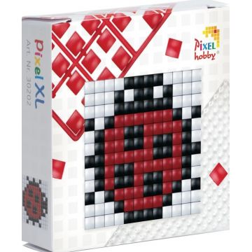 Set creativ cu pixeli Pixelhobby - XL, Buburuza