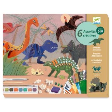 Set creativ Djeco - Dinozauri