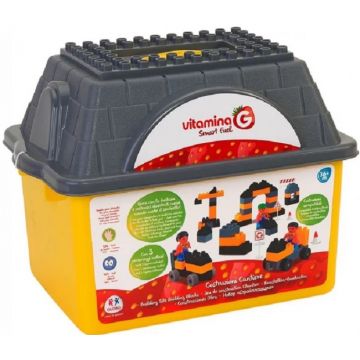 Set de constructie pentru copii Globo Vitamina G - Santier
