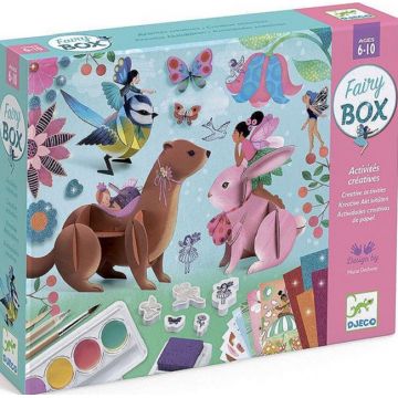 Set de creatie Djeco - Gradina zanelor, 6 in 1
