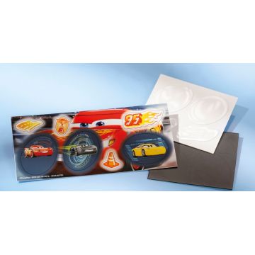 Set de creatie Totum - Decoreaza singur, Masini, magneti