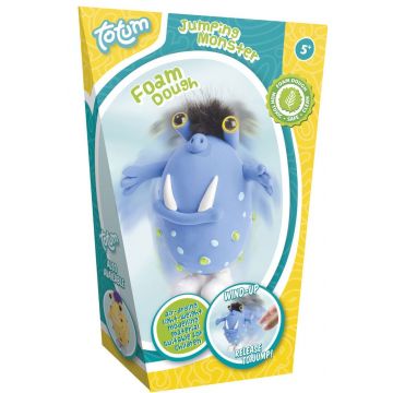 Set de creatie Totum - Fa singur, un monstru albastru care sare