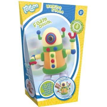 Set de creatie Totum - Fa un robot, galben